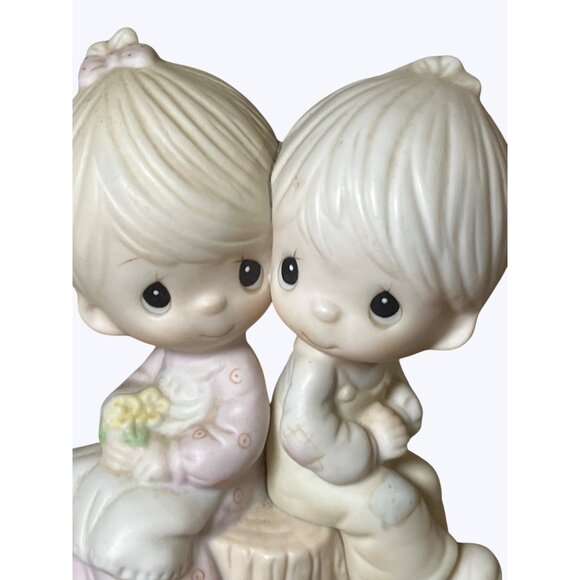 Precious Moments 1978 Jonathan & David Love One Another Figurine Enesco Imports - Picture 4 of 15